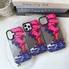 New Volcanic Relief Design Mobile Phone Case for iphone 16 Plus 17 Air Pro Max Electroplated Shell Shockproof Coque Back Cover