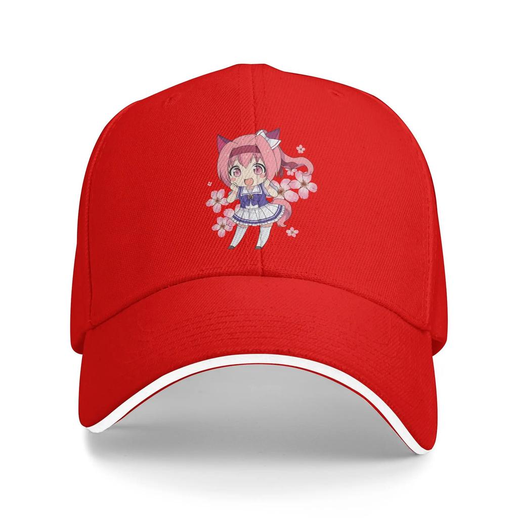 Haru Urara Chibi Anime Casual Baseball Cap Tennis Skate Trucker Hat Summer Sunproof Unisexteens Fashion Snapback Cap