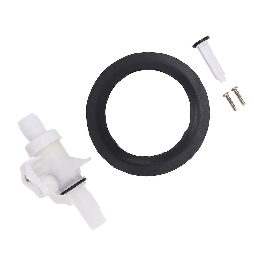 5PCS RV Toilet Water Valve Kit Leak Resistant 13168 for Thetford Aqua Magic V High Low Model