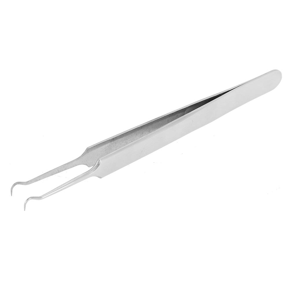 Набор инструментов для удаления черных точек из нержавеющей стали Изогнутый пинцет Двусторонний экстрактор угрей