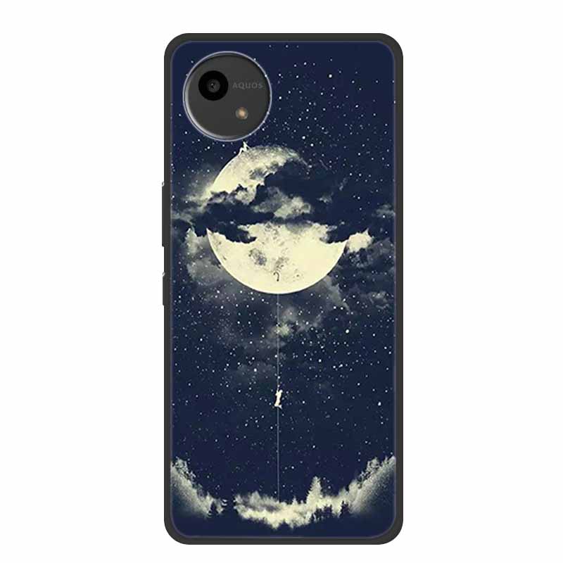 For SHARP AQUOS WISH4 Case Luxury TPU Soft Silicone Phone Cases Back Cover for Sharp Aquos Wish 4 Shockproof Love SH-52E Coque