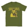 Vintage Pop Singer Shakira TShirts for Unisex Round Neck Pure Cotton T Shirt Short Sleeve Tee Shirt Plus Size Tops