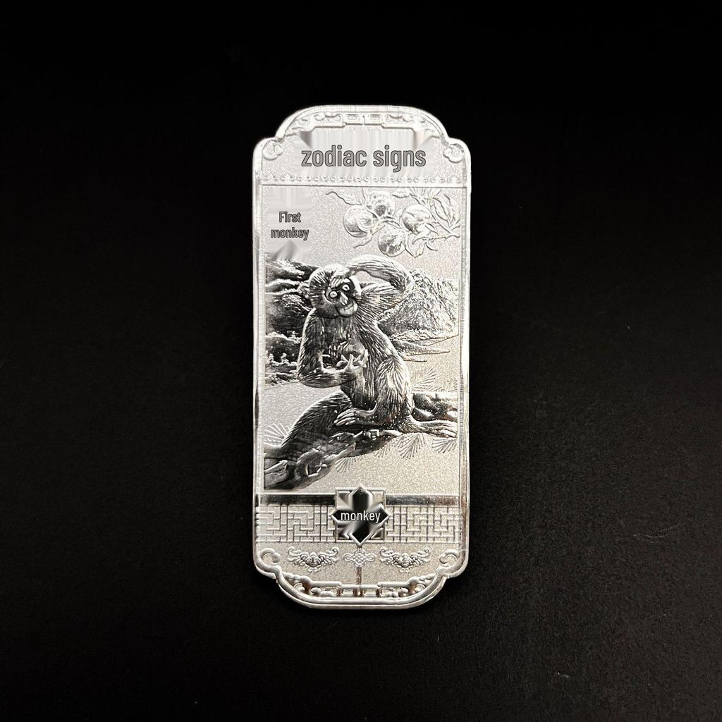 Набор серебряных монет и медалей «Двенадцать знаков Зодиака» - Трехмерный памятный коллекционный набор