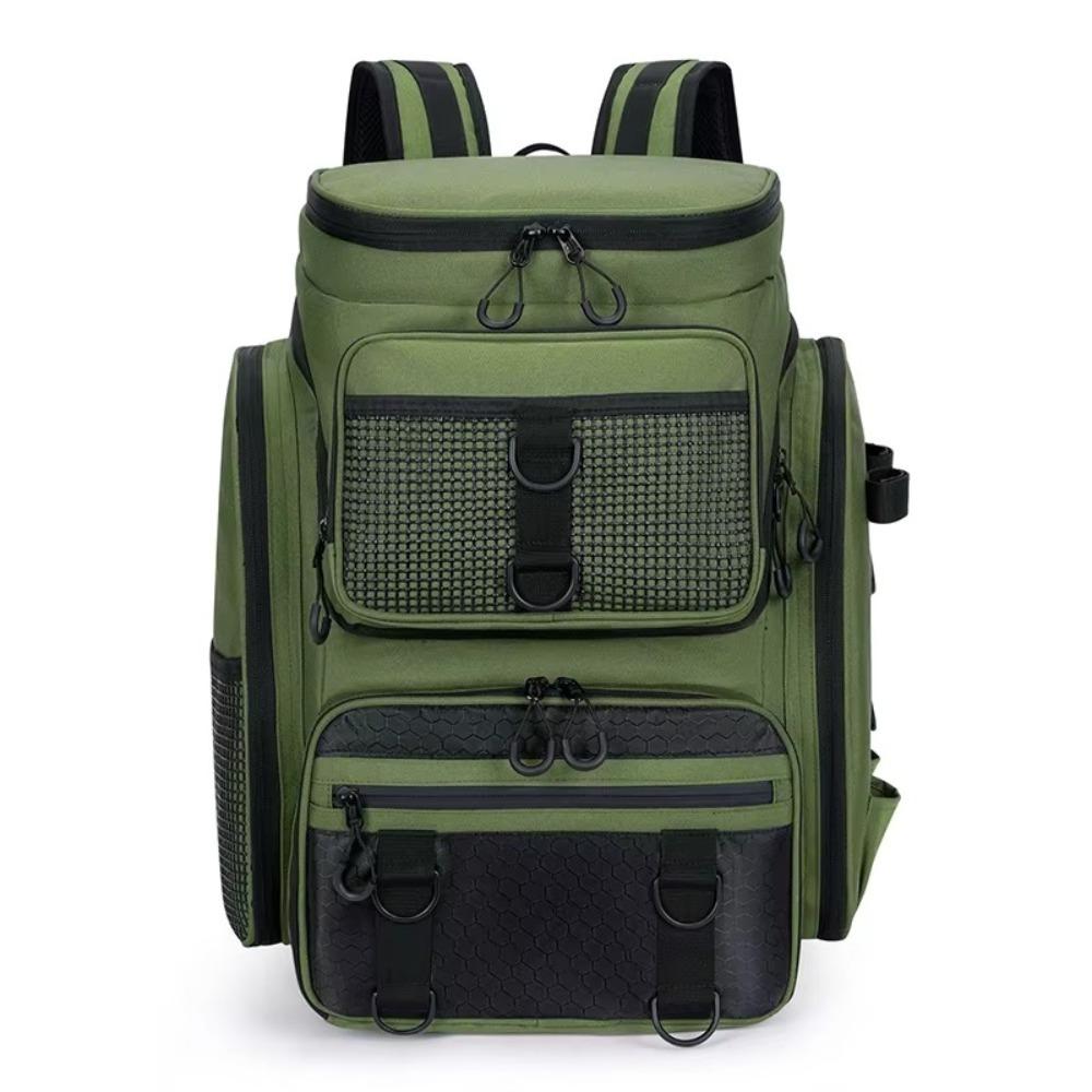 Waterproof Fishing Backpack Bag Nylon Outdoor Shoulder Bag Fishing Tackle Storage Bag  Camping
