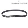 Electric Scooter Belt 384 12 Transmission Timing Belts Htd 3M-384-12 5M-535-15 Rubber Drive Stripe E-Scooter Hoverboard Parts
