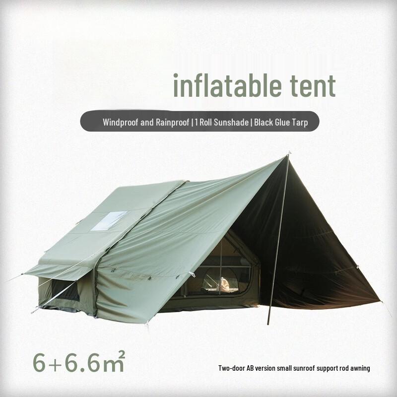 Iron Curtain Cloud 6+6 Outdoor Camping Canopy Tent