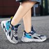 New children's sports shoes for boys, mesh shoes for older kids and teenagers, lightweight, soft-soled, breathable single-mesh running shoes for boys
