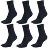 Asuka Thick Pile Strong Half and 6 Pairs Five-Toe Socks, Sole, Reinforcement, 100% Cotton, Length, Men's Women's, 25-27cm,
