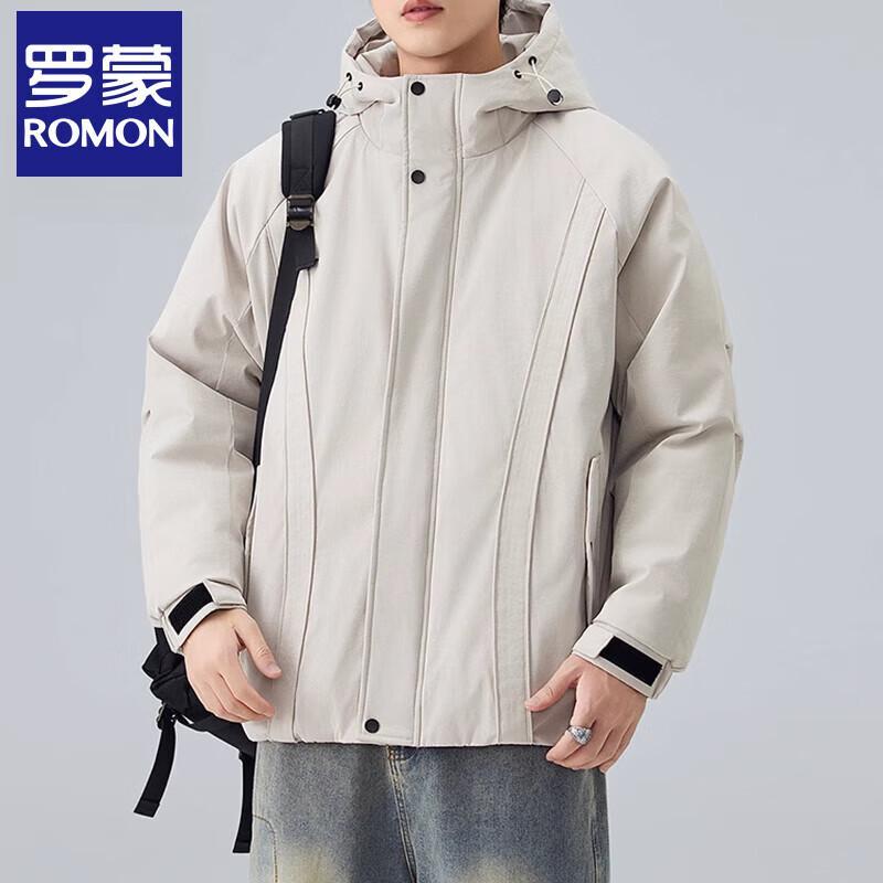 Мужская зимняя куртка с капюшоном Luomeng