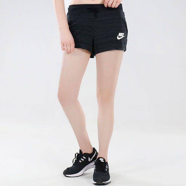 Nike Повседневные шорты женские черные средние 885388-010