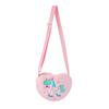 Children's Heart Shaped Shoulder Bag Unicorn Cartoon Plush Love Crossbody Bag Kindergarten Girls' Candy Storage Bag