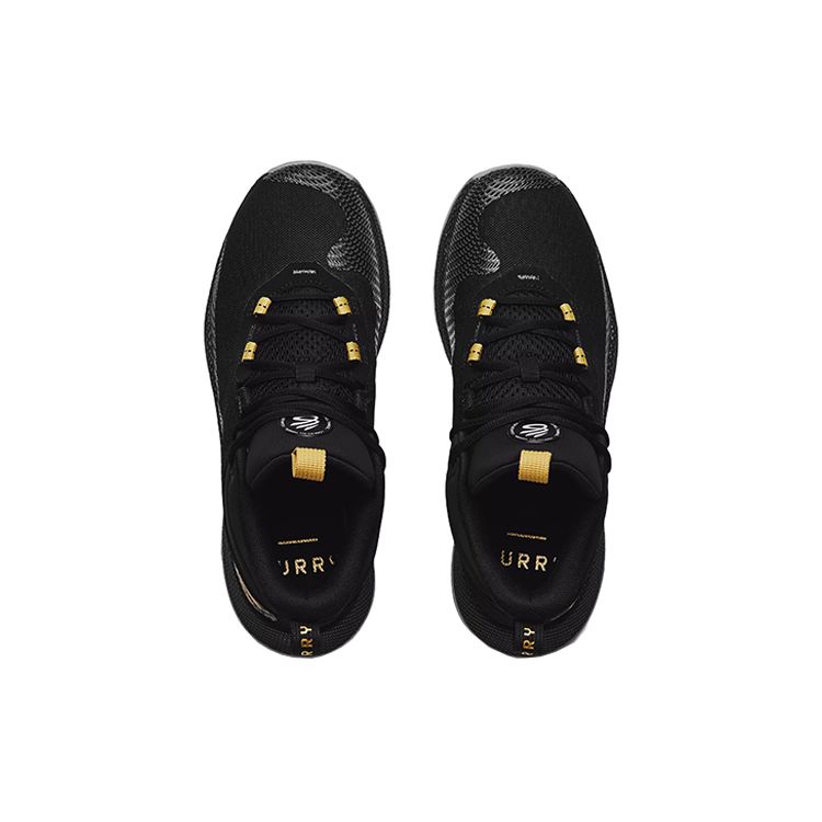 Under Armour Мужские кроссовки Curry HOVR Splash Black Pitch Grey 3024719-005