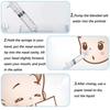 Pack of 2 Nose Shower 10 Ml Professional Nose Shower Syringe Nose Wash Cleaner Reusable Nasal Rinse Safe and Comfortable