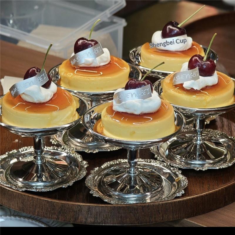 Ретро Роскошные Посеребренные Тарелки Поднос для Торта Десерта High Tea Закуски Фруктовница Хранение Украшений Настольный Декор Домашние El Принадлежности