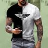 European and American Style Fashionable Street Short Sleeved Top, Summer New Hip-hop Casual Men's T-shirt