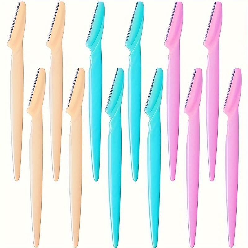 Women's Eyebrow Shaver And Face Shaver, Stainless Steel Razor With Safety Cap, Easy To Use, Safe To Remove Fine Hair From Eyebrows, Neck And Face.