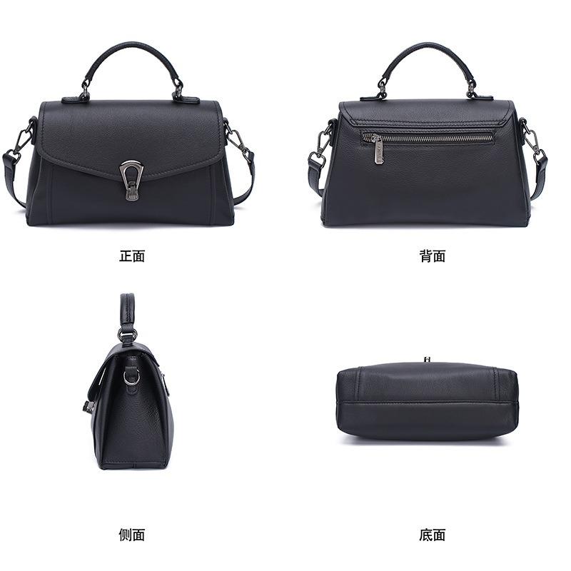 Кожаная сумка женская новая сумочка женская для работы и поездок нишевая высококачественная из коровьей кожи сумка-мессенджер женская