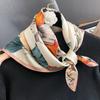 100% Real Silk Scarf Women Square Luxury Neck Shawl Wraps for Ladies Neckerchief Foulard Scarves Pashmina Female Hijab Bandana