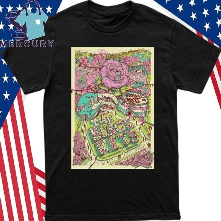 The Black Keys Bend OR May 31 2025 Tour Venue Concert Poster Art T-Shirt Unisex T-Shirt