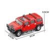 Масштаб 1/64 Модель игрушечного автомобиля внедорожника Hummer H2 JKM 1:64 Внедорожный Спорт Миниатюрный Автомобиль Свободные Колеса Литой Сплав Коллекция Подарок Дети