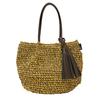 3099 Lightweight Tote Bag with Tassel LT Deli Basket [Rootote] (Yellow)