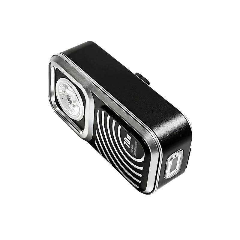 Luz trasera inteligente para bicicleta con sensor de radar, luz de advertencia LED para ciclismo