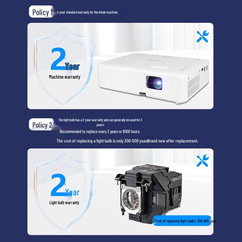Epson CO-W01 Home & Office Projector (CN version)