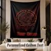 Custom Text Tapestry Linkin Park Print Wall Tapestry Indoor Living Room Wall Decor