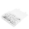 175pcs  Box Aluminum Rivet Nut Insert Nut Accessory Set M3  4  5  6  8  10  12
