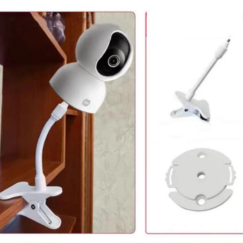 No Punching Portable Clip Mount Webcam Stand For Xiaomi Mijia Camera Base Monitor Camera Holder Home Flexible Twist Mounting
