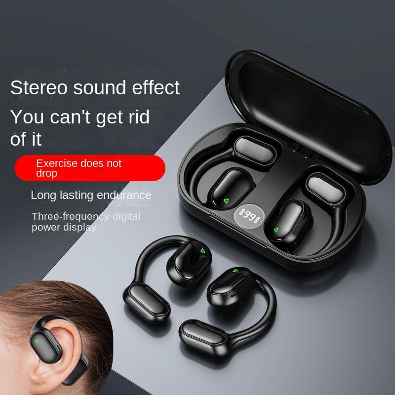 Новая подвесная Bluetooth-гарнитура ушного типа не входит в ухо, беспроводные спортивные наушники с открытой костной проводимостью