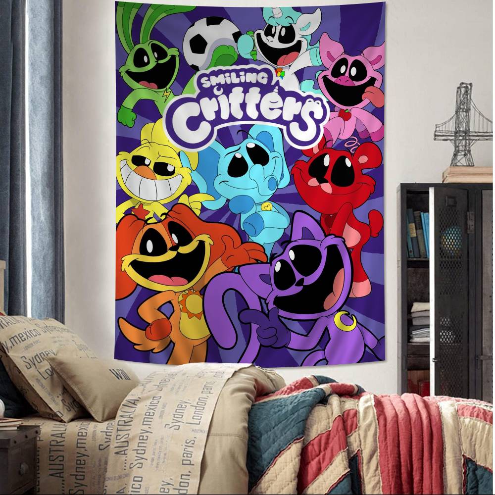CCritters CCATNAP DDOGDAY Cartoon Tapestry for Living Room Home Dorm Decor INS Home Decor