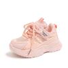 Fashion Spring New Fashionable kids shoes Comfortable Cute Casual Girls White Shoes Running Mesh Wear-Resistant Breathable Child Shoes