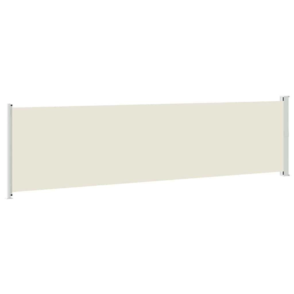 Retractable Side Awning 600x160 cm Cream
