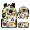 Baby Yoda Rucksack Set 3-teilig Kinder Schultasche Kleinkind Buchtasche