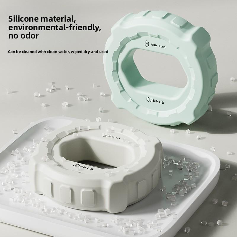 Silicone Fitness Finger Ring Hand Gripper Muscle Strengthener Wrist Finger Trainer Exercise Carpal Expander Workout Device