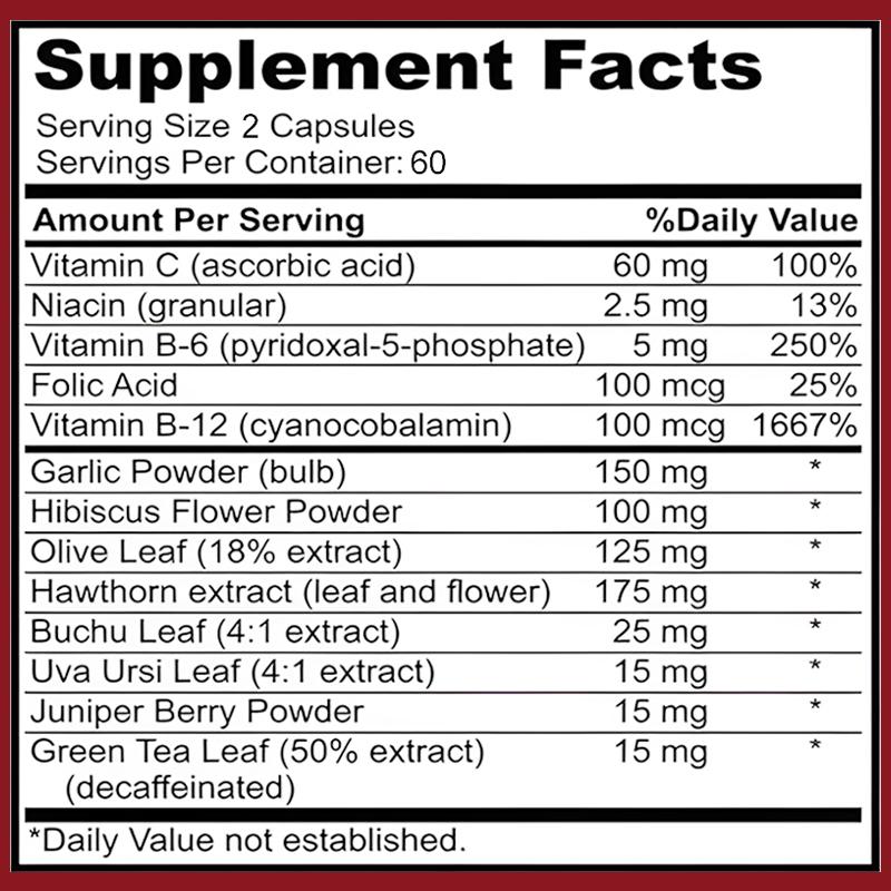 Garlic Powder Dietary Supplement, With Vitamin, Green Tea Leaf, 120 Vegetable Capsules