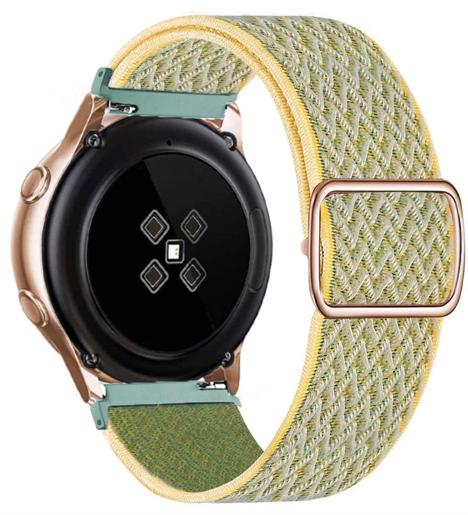 20 мм 22 мм ремешок Для Samsung Galaxy Watch 5/pro/4/classic/3/Active 2 44 45 мм Gear S3 Эластичный нейлоновый петлевой ремешок Huawei GT 2 2e pro 3