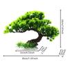 Aquarium Artificial Plastic Plants Decoration Easy and Quick Solution for Fish Tank Landscaping for Glass Containers Aquariums
