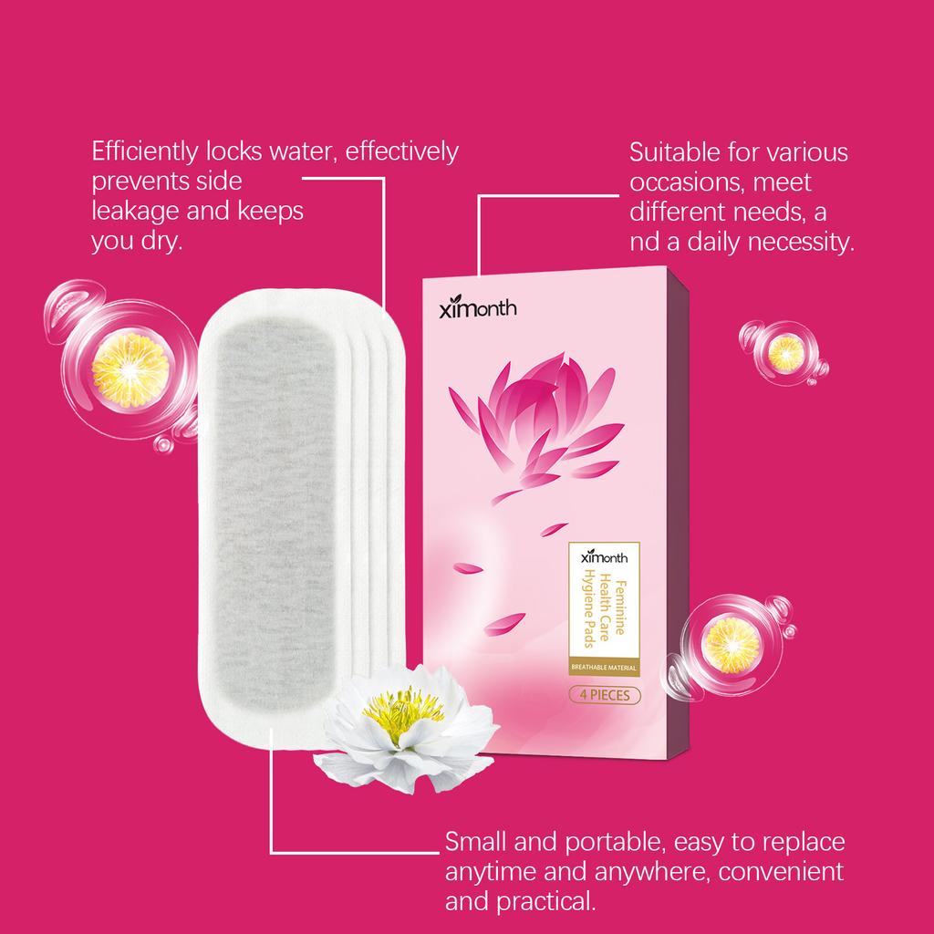 XIMONTH Женские гигиенические прокладки Удобные дышащие ежедневные гигиенические прокладки для здоровья Гигиенические прокладки