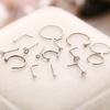 Mix 22Pcs Stud Nose Ring Hoop Septum Helix Nostril Piercing Labret Lip Cartilage