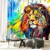 Обои Лев Животные Абстракция