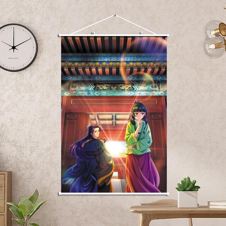 Anime The Apothecary Diaries Hanging Scroll Decorative Painting 60x90cm