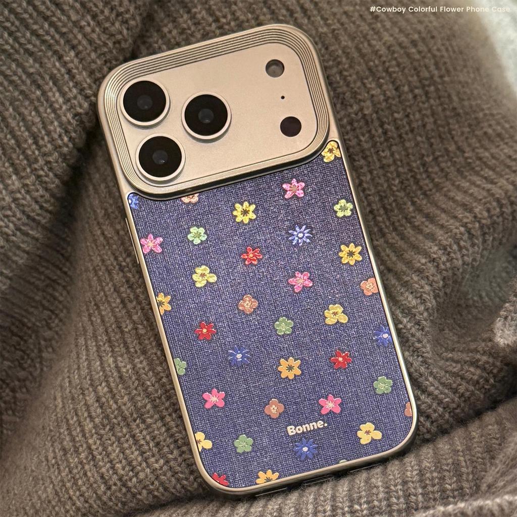 Креативный позолоченный цветочный чехол для iPhone 16, iPhone 17 и iPhone 17 Pro Max