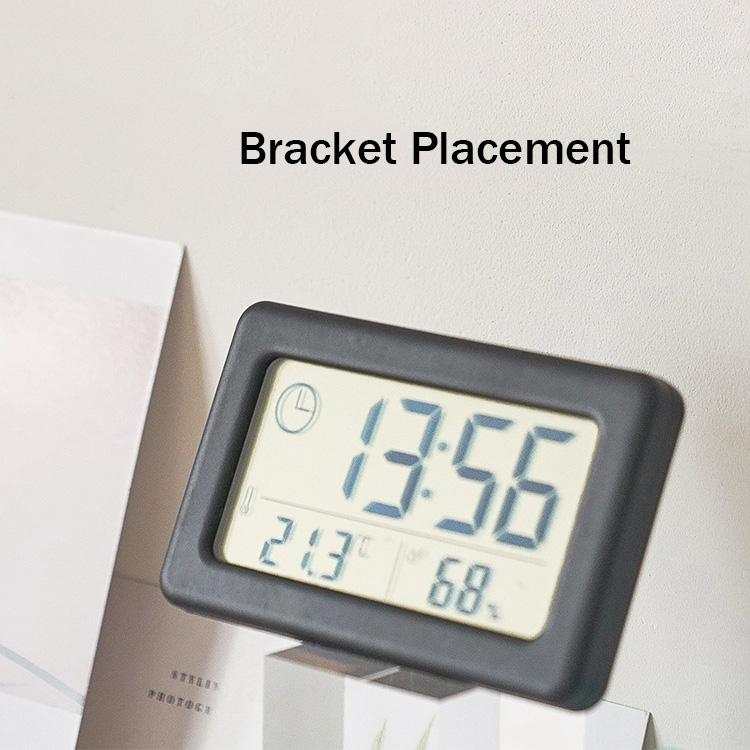 Простые светодиодные мини-электронные часы, прикроватные часы, повтор будильника с дисплеем календаря температуры