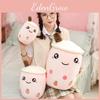 Strawberry 50cm Adorable Milk Tea Plush Toy Creative Soft Doll Pillow Cushion For Kids