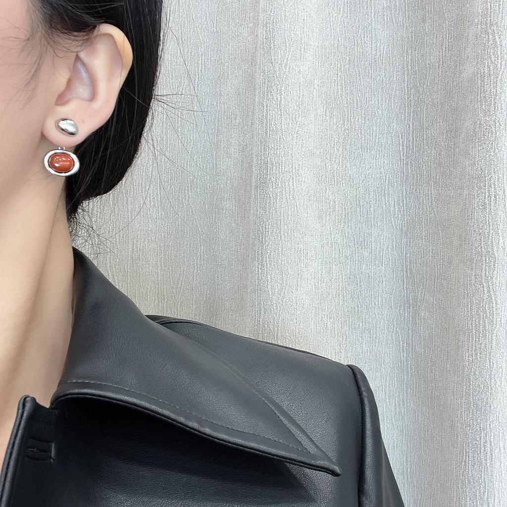 Изысканные серьги 2024 года в стиле ретро Майяр с тигровым глазом: Уникальная элитная роскошь для женщин