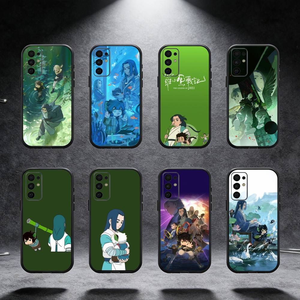 The L-Legend Of Luo-Xiaohei Phone Case For Samsung S25,S24,S21,S22,S23,S30,Ultra,S20,Plus,Fe,Note,5G Black Cover