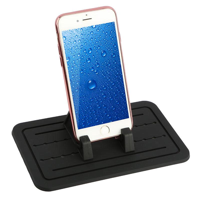 Силиконовый коврик, нескользящий коврик для приборной панели, автомобильный держатель, док-станция для телефона, универсальный