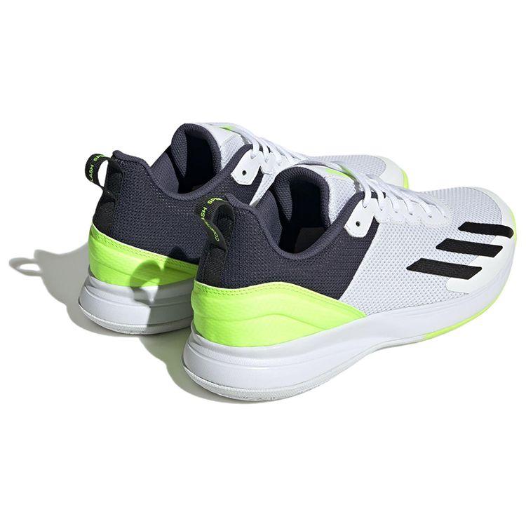 Adidas Мужские кроссовки Courtflash Speed ​​White Black Lucid Lemon Cloud-White Core-Black IG9539
